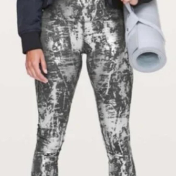 Lululemon Wunder Under Hi-Rise Tight Brindle Foil - Rare style - ($118) NWOT - Picture 6 of 7